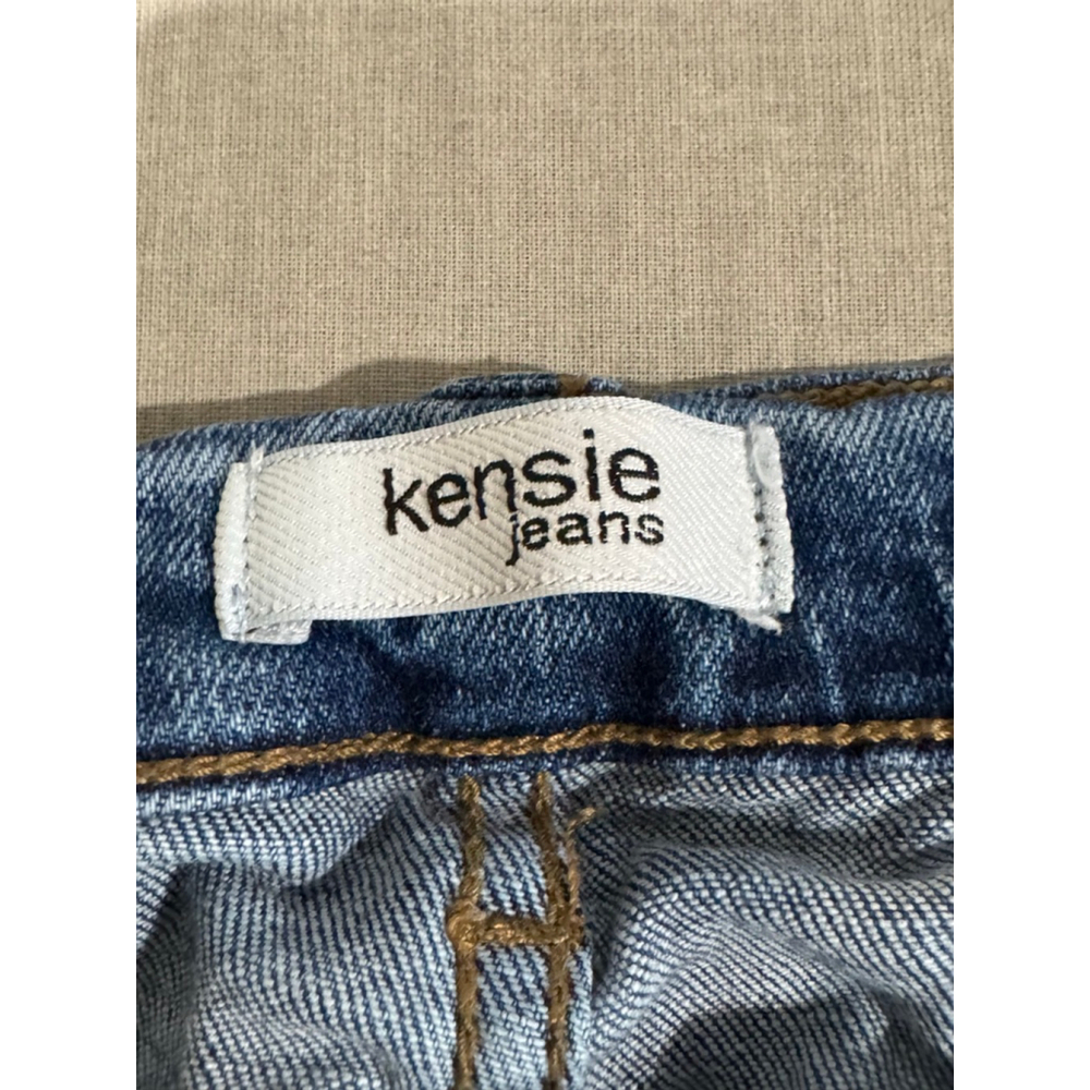 Women's Kensie Jeans Blue Ankle & Cropped skinny stretch raw hem Jeans Size 4 - Picture 6 of 12